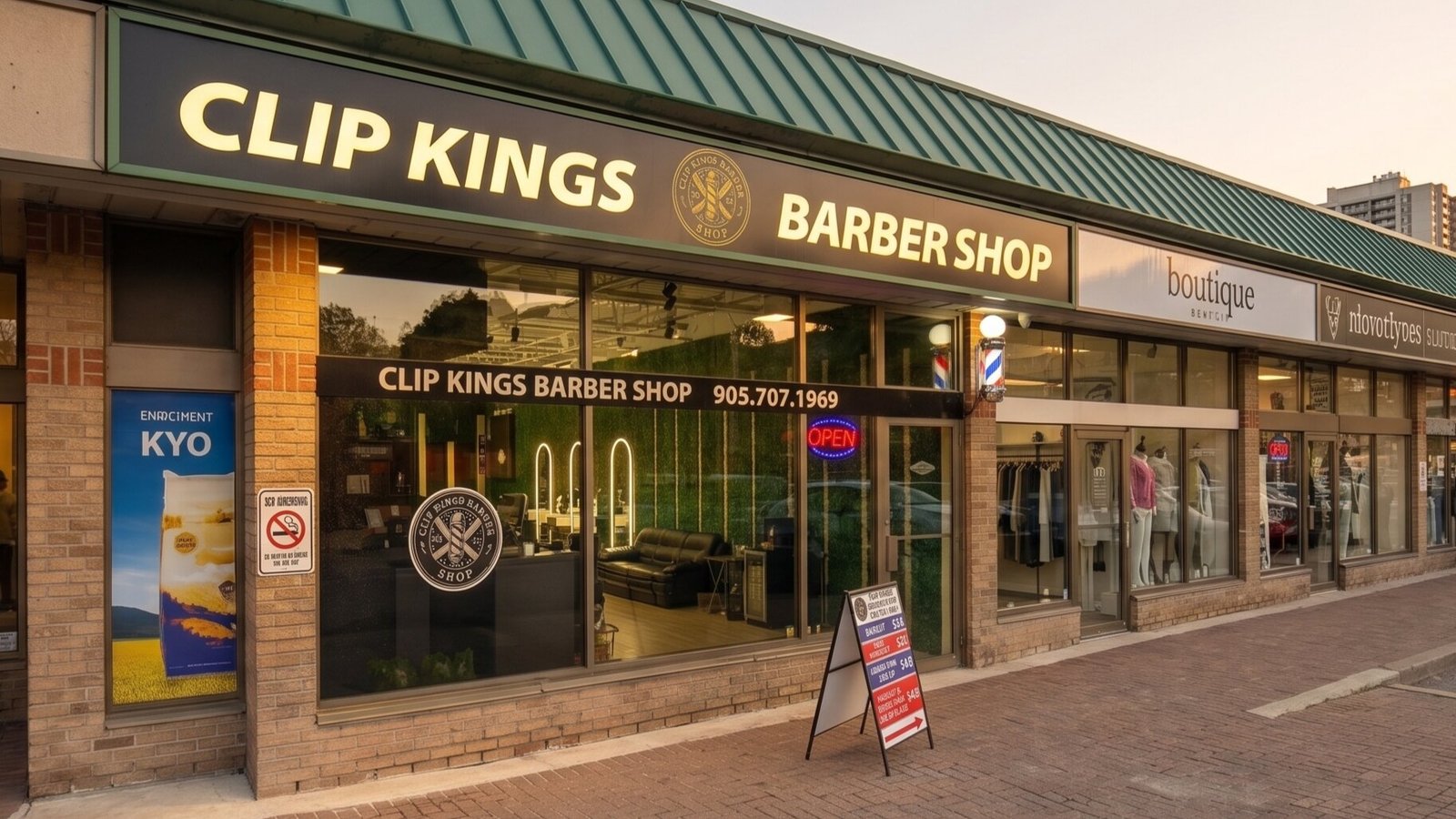 Barbershop Storefront