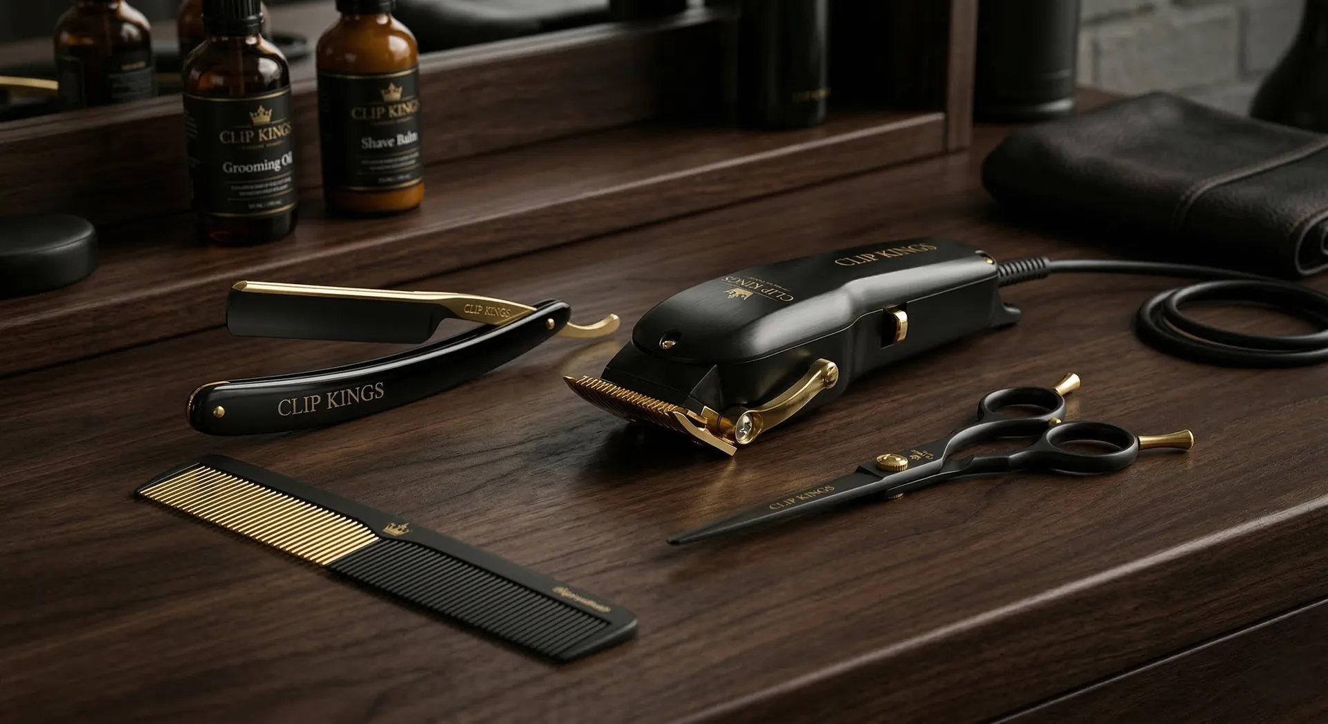 Hot Towel Shave Service Tools