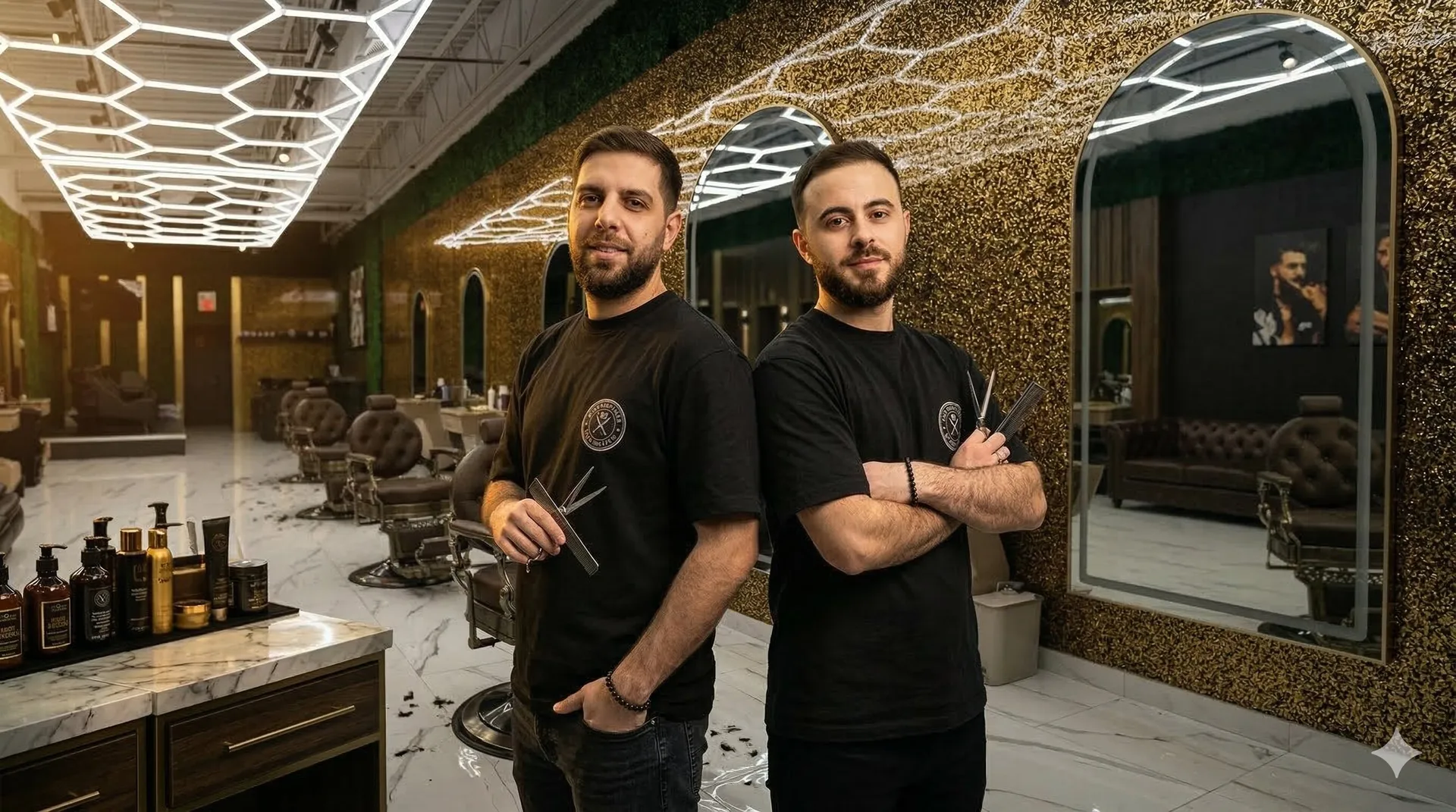 Clip Kings Master Barber Background